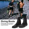 KEEP DIVING 1 Pair 5mm Neoprene Scuba Diving Snorkeling Long Boots Water Shoes(2XL)