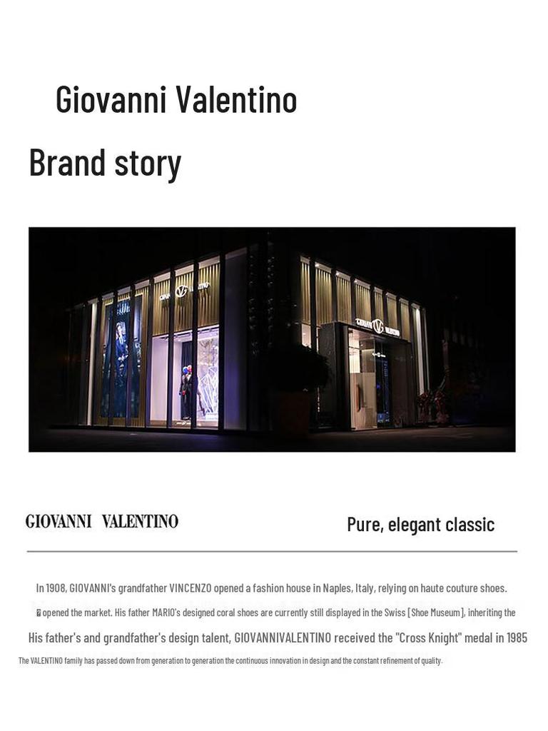 GIOVANNI VALENTINO Men's Autumn/Winter Straight-Leg Casual Brushed Denim Jeans