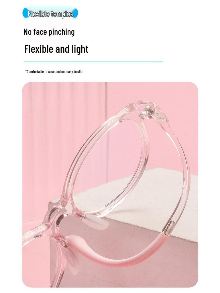 Danyang Oval Ultralight TR Glasses for Small Child - Myopia Eyeglass Frame for Girls 89210ET