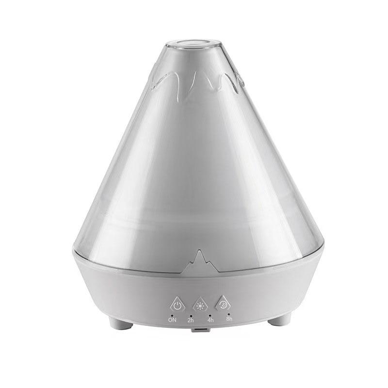 

Увлажнитель воздуха Volcano, настольный электрический USB-увлажнитель, диффузор с водяным туманом, очиститель, освежитель воздуха с ночным режимом, 7 цветов белый