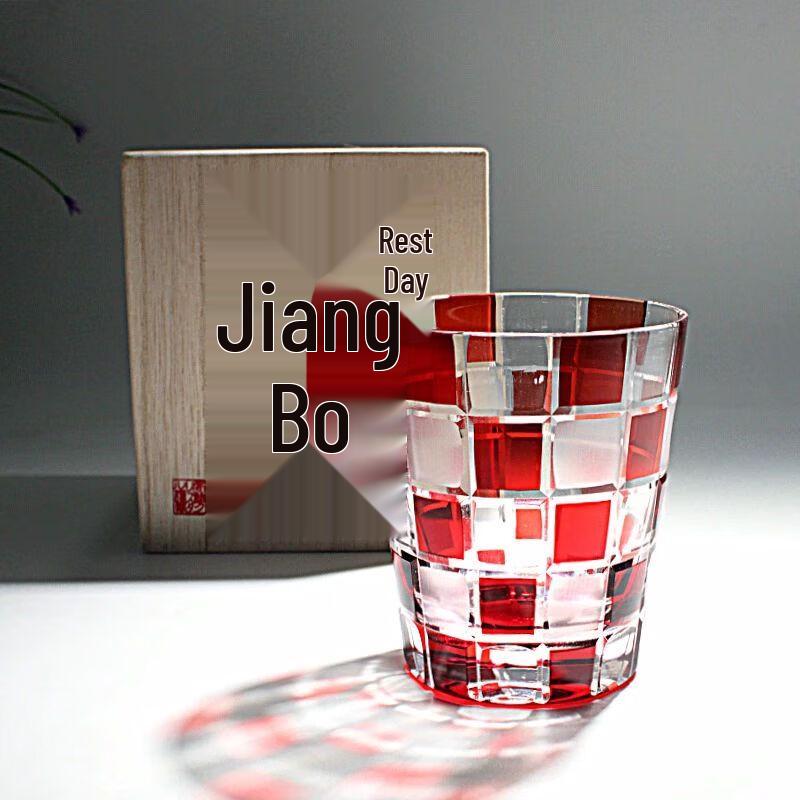 Edo Kiriko Kristall-Whiskyglas