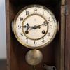 Used JUNGHANS Antique wooden pendulum clock