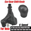Shifter PU Leather Boot 6 Speed Car Gear Shift Knob For Mercedes Benz W639 VITO 2003 2004 2005 2006 2007 2008 2009 2010