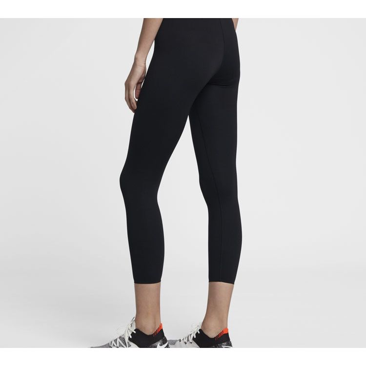 Nike High Elasticity Training Tight Shark Fitness Pants Women Bottoms Black AV9878-010