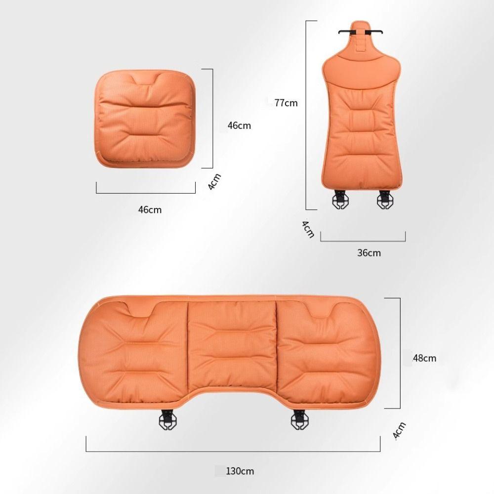 Soft Ventilated Four-season Cushion Universal Auto Seat Cushion Car Leather Cushion  Travel