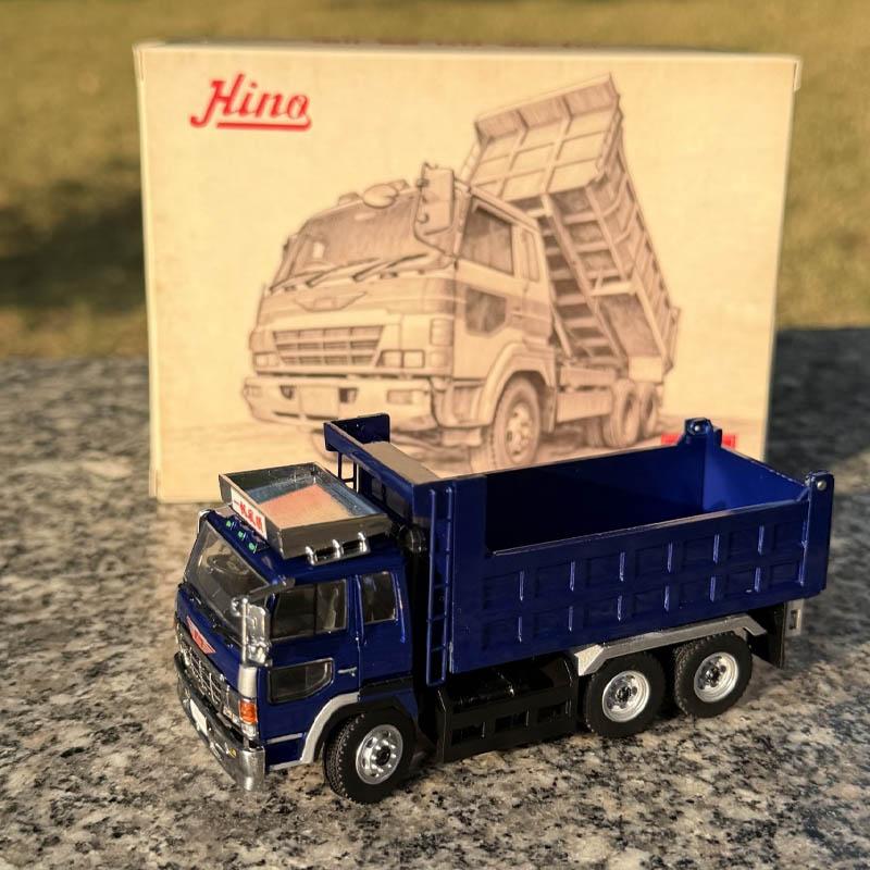 Neue Sonderfarben Dbgt 1:64 Hino Profia Kipper Japanisches Baufahrzeug Legierung Druckgussmodell Für LKW-Sammler Auto brown