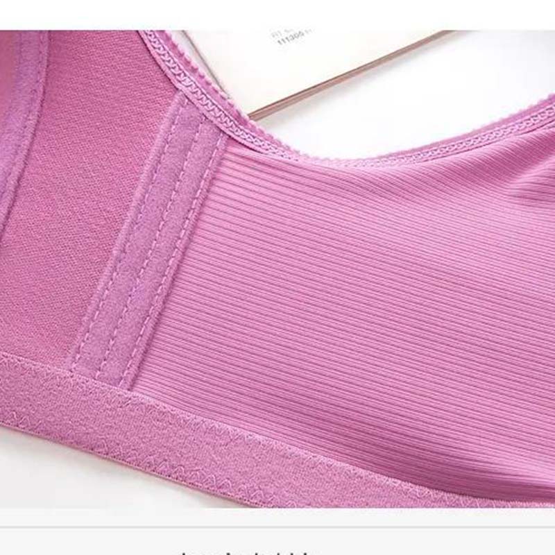 Damen Bügel-BH mit Frontverschluss, dünn, schöner Rücken, leichte, atmungsaktive Unterwäsche, verstellbarer BH, Verschluss Furu