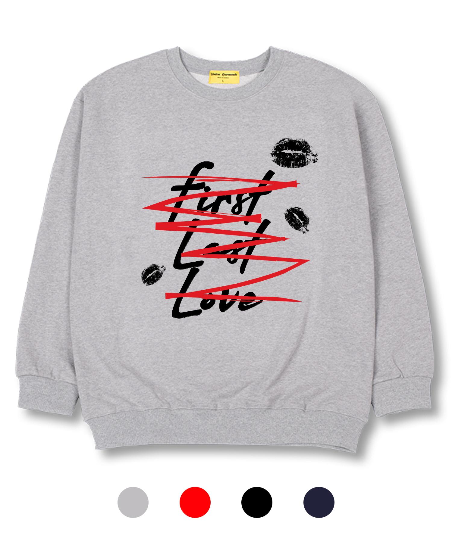 Union Garments Худи оверсайз  Первая последняя любовь  из French Terry Black/L
