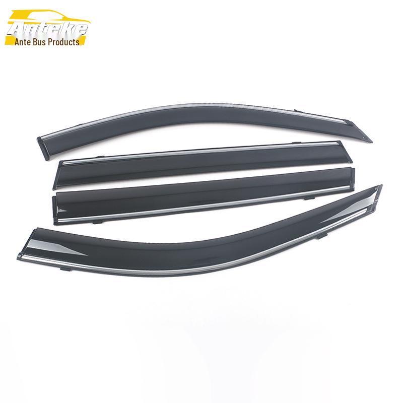 Rain Guards with Bright Strips for Hanteng 18 X5 - Deflector Trim Accessories