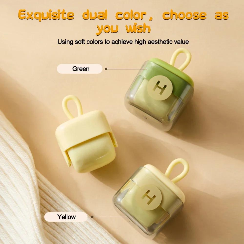 Zeitsparende, wiederverwendbare, waschbare Fusselrolle, tragbare Rolle für Kleidung, Tierhaarentferner, Staubentfernungsbürste, klebrige Haare