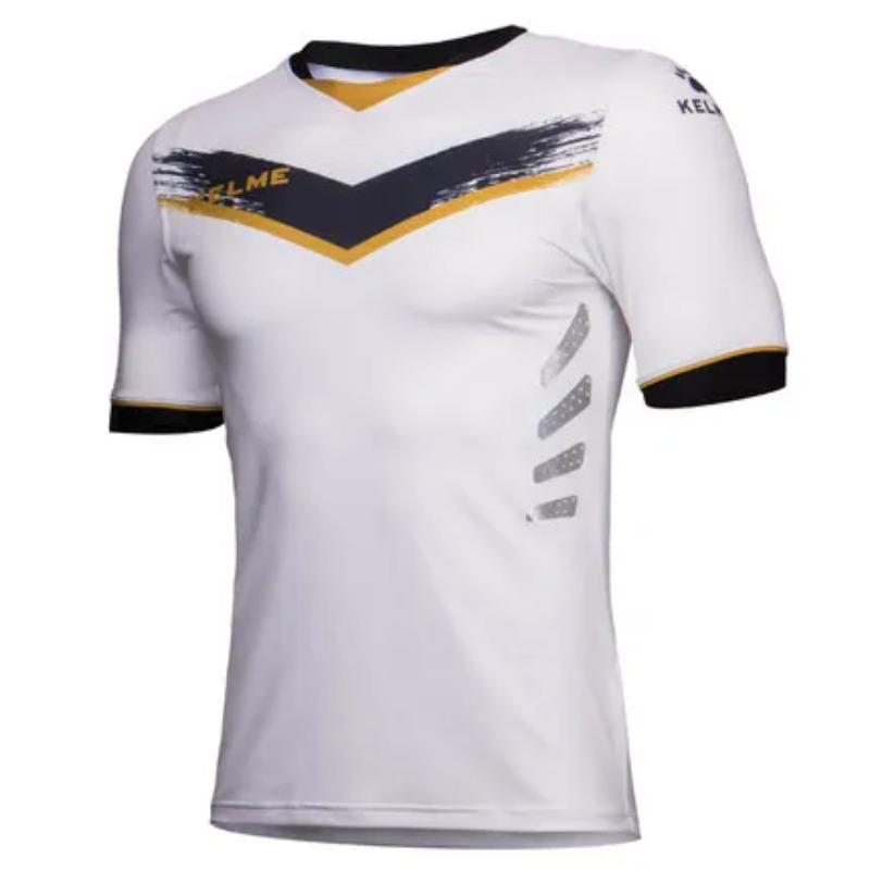 KELME Men's Soccer Jersey Football Uniforms Summer Training Original Team Jersey Short Sleeve Breathable Male K16Z2001