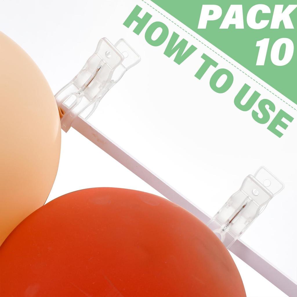 Balloon Clips Backdrop Clips Clamps For Balloon Arch 10 Pieces Party Favors For Crafts Home Improvement Woodworking Wedding