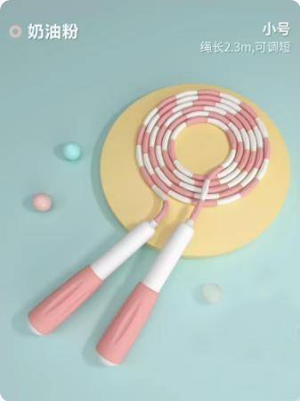 Special For Beginners In Children'S Skipping Rope Kindergarten Adjustable Bamboo Knot Rope