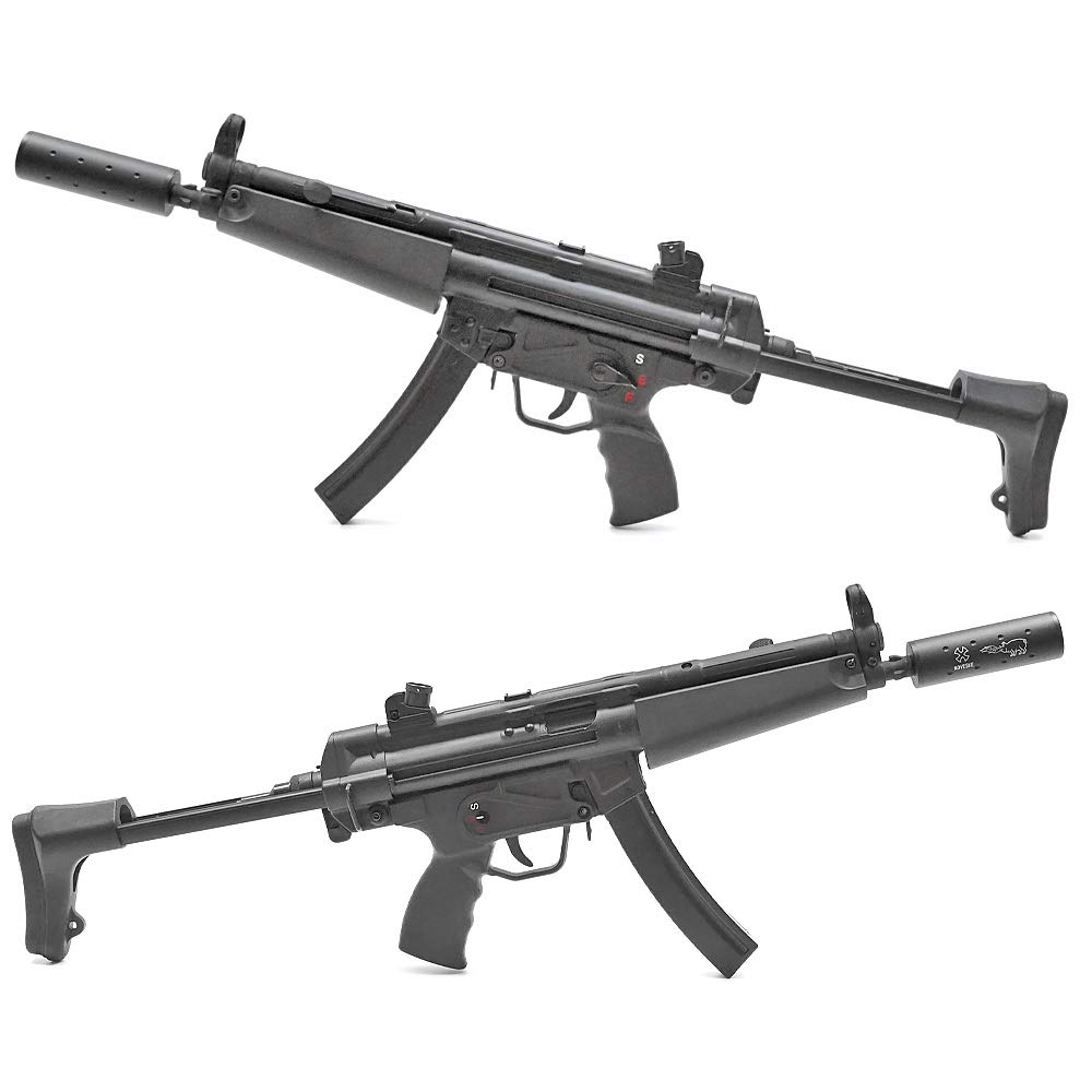 Ryohin Buhin 14mm Right-Handed/Clockwise Compatible Short Suppressor with NOVESKE Stamp, Compatible with 108mm Handguns and Pistols