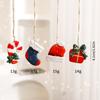 And Snowman Santa Christmas Resin Decor Figures Pendant For Celebration Holiday
