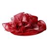 Organza Actress Summer UV Protection Flower Wide Slimming Beach Birthday Present [IPENNYE] Women's Hat, Hat, Headpiece, Hat, Hat, Brim, Cap, Effect,