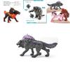 West Mythology Creatures Pvc Octopus Monster Shadow Wolf Statue Collection With Dynamic Figures For Display And Gift