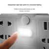Dual To Triple Pin Plug Adapter: Home-use, Multi-functional Converter with USB Power and Night Light Socket