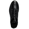 BOSS Mens Leather Faux Fur Lined Sandals