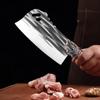 Cleaver Butcher Knife Chef Chopping Vegetable Meat Cleaver Knife Stainless Steel Knives Hand Forge Plastic Handle Kitchen Knives