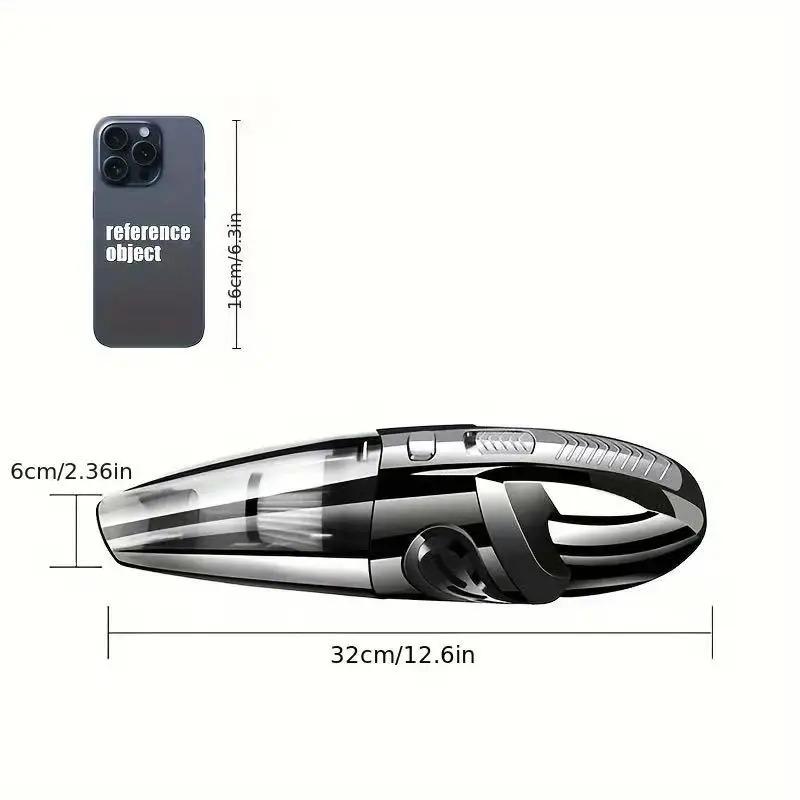 New Handheld Vacuum Cleaner Multi-Function Integrated Machine Home Car Portable Wireless High Suction Essential for Driving