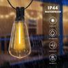 Shatterproof Solar Globe LED String Lights Dimmable Christmas LED String Lights  Bistro