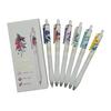 Maydahui 12-Piece Set of Stylish Flower Gel Pens, 0.5mm Black Ink, Sunflower and Daisy Designs, Cute Stationery for Mother's Day, Birthday, Gifts