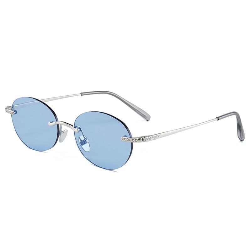 Retro Personalized Women'S Sunglasses Uv Protection Trend Sunglasses Fashion Versatile Sunglasses Men