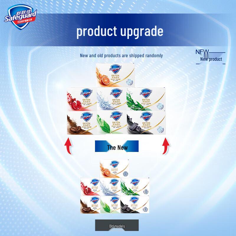 Safeguard Assorted Bar Soap 3-Pack (Cucumber, Milk, Grapefruit)