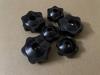 Knobster Knob Nut, Star Knob, Handle, Knob Bolt, Change Knob, Knob Bolt, Set of 12 (Through Type, M6)