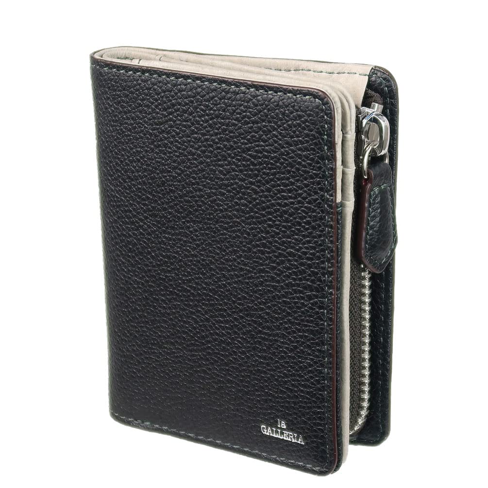 

a GALLERIA (La Galleria Generico) Bifold Wallet (with Coin Purse) 2623 (Black)