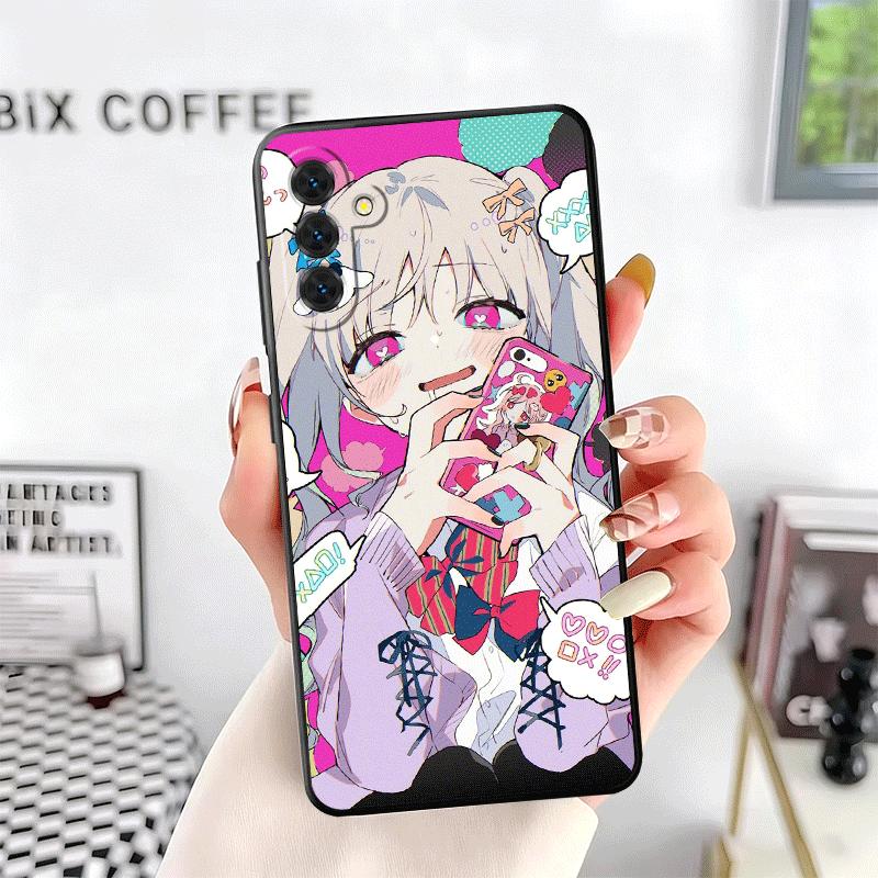 Anime Kwaii Girl Ins Style Soft Phone Case for Samsung A17 A37 A57 A16 A26 A36 A56 A15 A25 A35 A55 A14 A24 A34 A54 A13 A23 A33 A