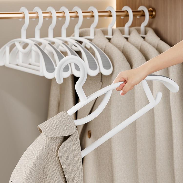 Traceless Non-Slip Wide Shoulder Coat Hanger - No Bulging, No Deformation, High-End Feel