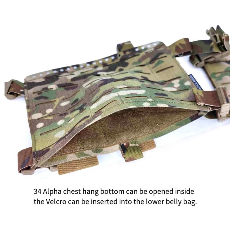BEPAN Modularization SS Mk4+34A Chest Rigs Tactical Strap+34A Chest Hang