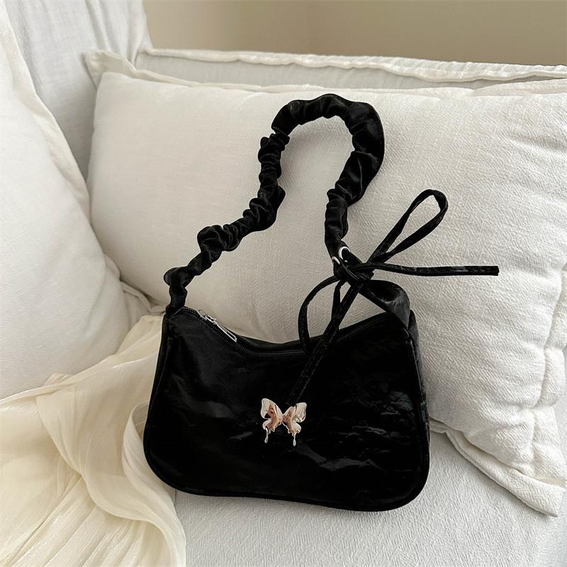 Mini Nylon Crossbody Bag With Tophandle For Casual Daily Use