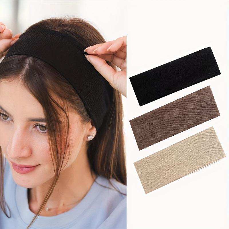 Summer Non-Slip Elastic Sports Headband - Soft, Sweat-Absorbent, Unisex for Running, Outdoor Activities, and Travel