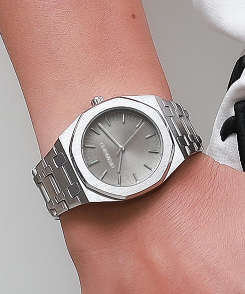 Beullangsieleu Asier Bw0315-Wggs Octagon Men'S Metal Wristwatch