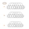 15 Pcs Dental Teeth Whitening Cheek Lip Retractor Mouth Opener C Shape 3 Sizes Mouth Expanders