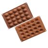 20 Holes Walnuts Nuts Shape Silicone Chocolate Moulds Fondant Pudding Mold Household DIY Cake Baking Tools