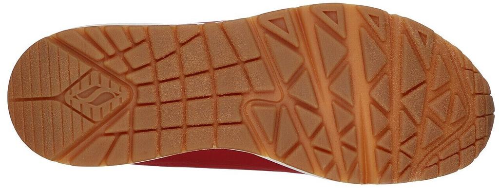 Skechers Uno - Stand On Air Женские кроссовки темно-красного цвета