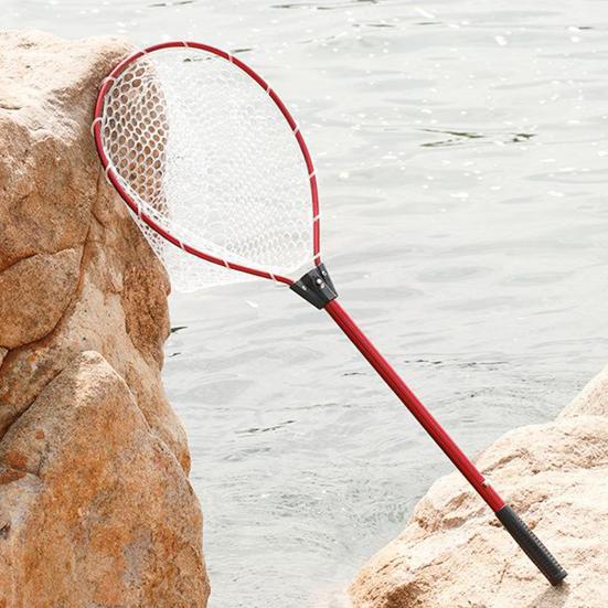 Landing Net Bold Rod Fast Dry Corrosion Proof ABS Durable Fish Landing Net
