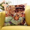 Anime Toilet-Bound Hanako-Kun Various Sizes Square Pillow Case For Car Home Bedchamber Decor
