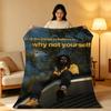 Music J-J.Cole Throw High-Density Short Plush Blanket Soft Skin-Friendly for Sofa Nap Air-Conditioned Room