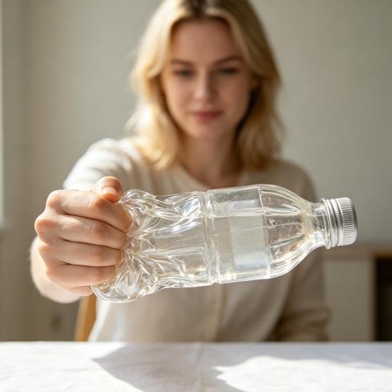 DYS Simulierte Wasserflasche Quetschspielzeug, TPR Dehnbares Stressabbau Fidget, Mini-Dekompressionsspielzeug gegen Angst, Tragbares Schreibtisch-Sensorik-Werkzeug