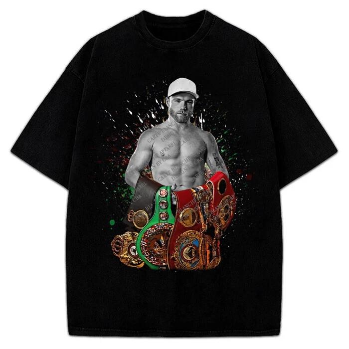 Canelo Alvarez Undisputed Champ T-Shirt Mexico Goat Saul Alvarez Boxing Tee L