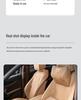 Leopard Car Headrest & Lumbar Support Cushion - Breathable, All-Season Neck Protection Pillow