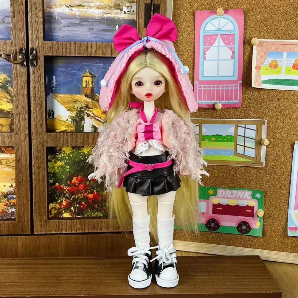 Haine Păpușă BJD 1/6 Păpușă 30cm Set Fustă Drăguț Haine Casual la Modă