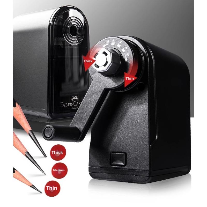 Faber Castell Manual Art Pencil Sharpener Manual for Art Charcoal & Sketching - Long Sketch Point,  Artists, Drawing Pencils