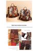 Trendy Women's Anti-Theft Colorblock Backpack - Large Capacity for Travel