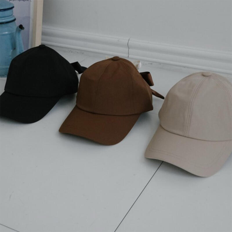 Женская двухцветная кепка-бейсболка с лентой, однотонная, модель FW C8480_Black